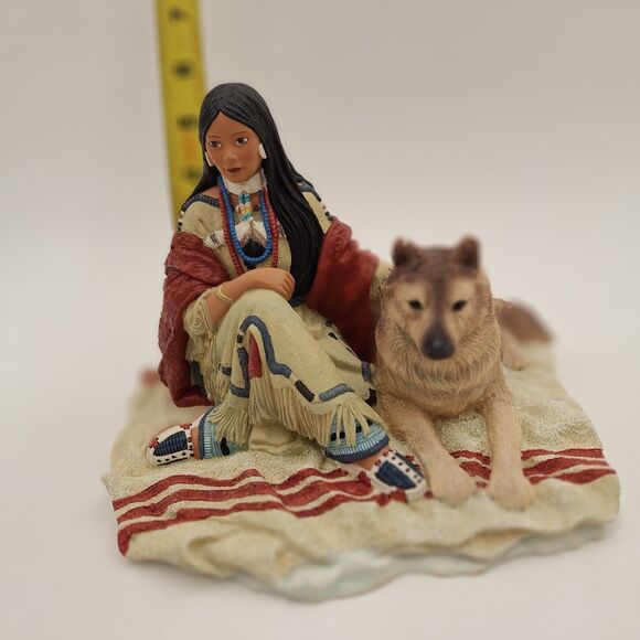 VTG 1994 Hamilton Collection Snow Princess From the Princesses of the Plains - Picture 7 of 15